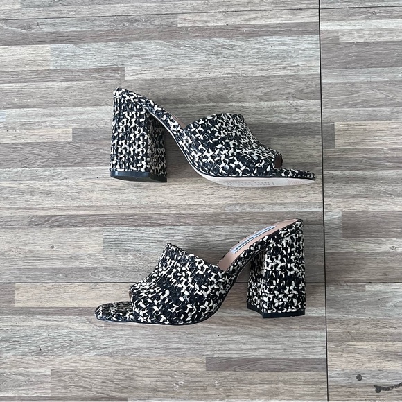 Steve Madden GAMBLE multicolored block heel mule, women’s size 6 - Picture 5 of 7